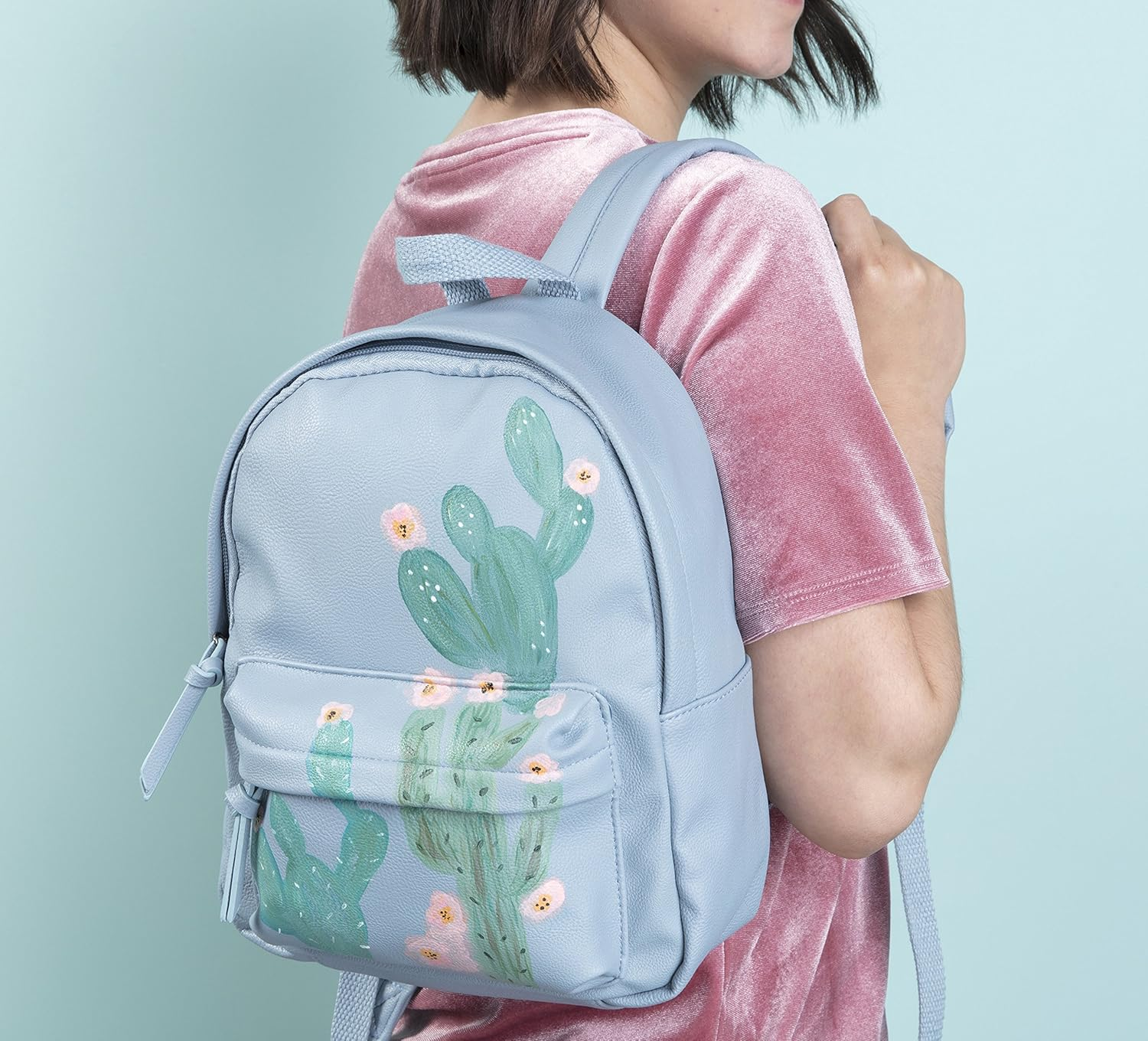 Tulip 40573 Palette Kit Brush-On Paint, 15 Piece, Multi image number 1