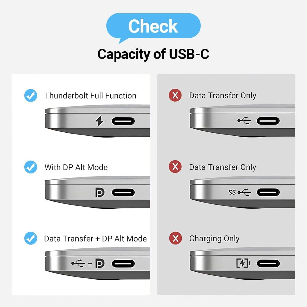 AHGEIIY USB C to HDMI Adapter Cable 4K@60Hz, HDMI to USB C Adapter Aluminum Type C Thunderbolt 4/3 Converter for Iphone 16/15 Pro Max plus Ipad Mini Air Macbook Pro Galaxy S24 Ultra Imac XPS 17 image number 4