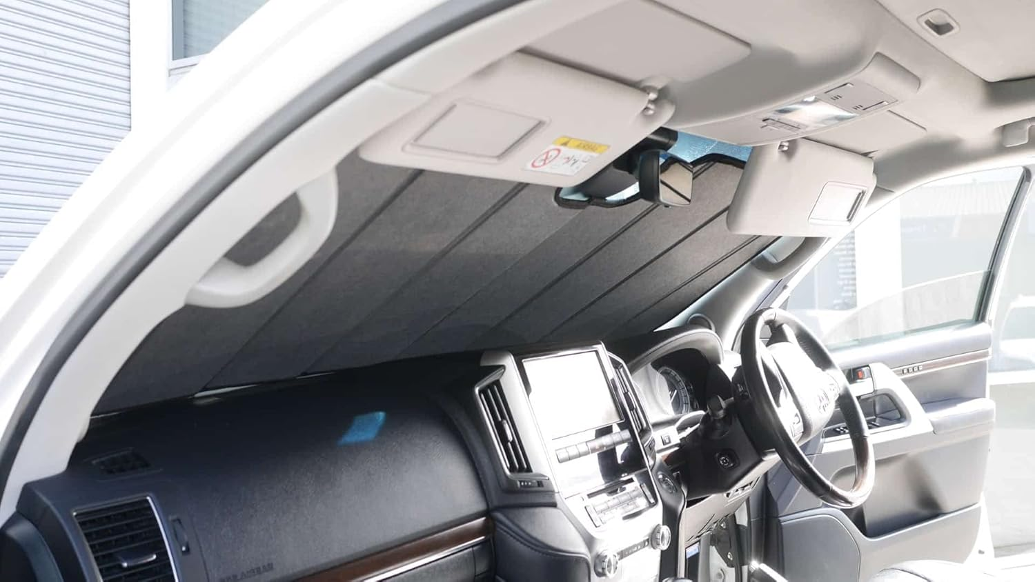 Genuine SNAPSHADES Front Windscreen Sun Shade for Toyota Landcruiser 200 Series | Lexus LX (J200; 2007-2021)