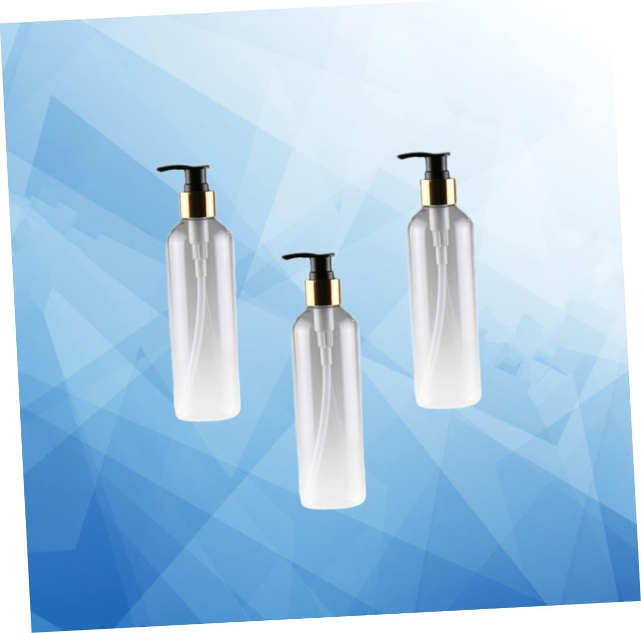 WOONEKY Airless Pump Bottles 250Ml Emulsion Bottle Plastic Refillable Dispenser for Travel image number 2