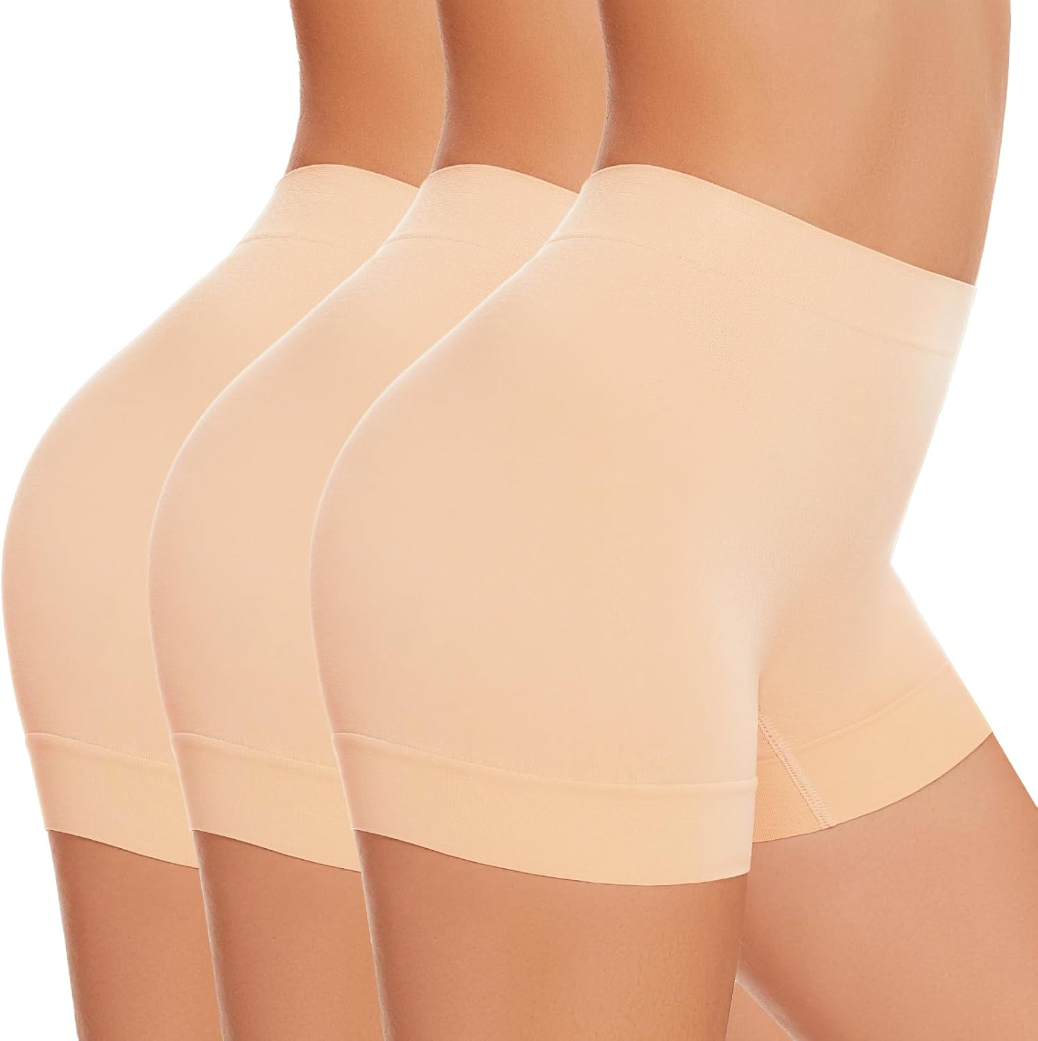 UUMIAER Slip Shorts for Women under Dresses, anti Chafing Shorts Boyshorts Panties Shapewear Yoga Shorts Biker Shorts