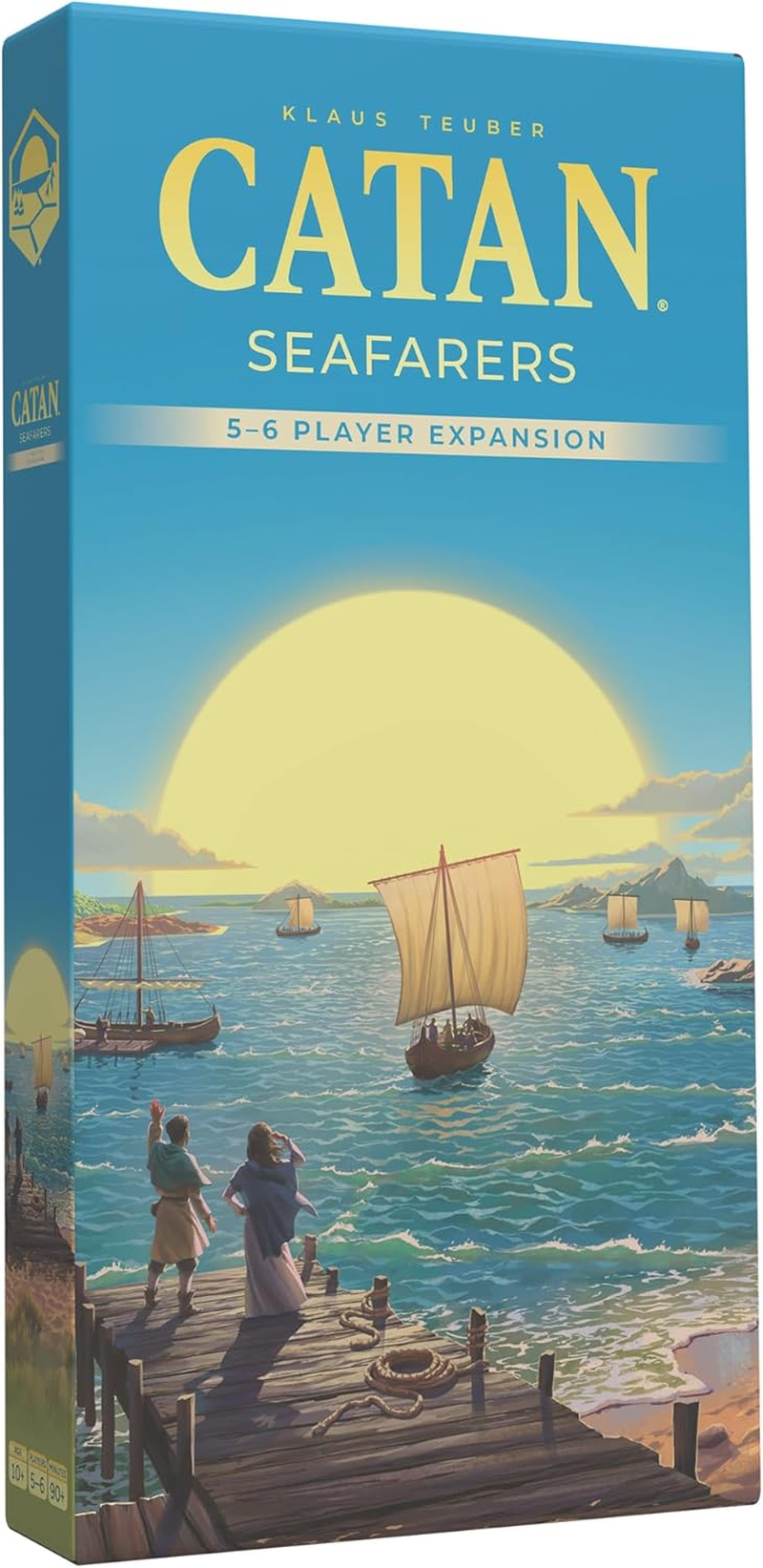 CATAN Seafarers 5-6 Player Board Game Extension (6Th Edition) Add More Players to Your Adventure, Strategy Game for Kids & Adults, Ages 12+, 3-6 Players, 60-90 Minute Playtime, Made by Catan Studio image number 1
