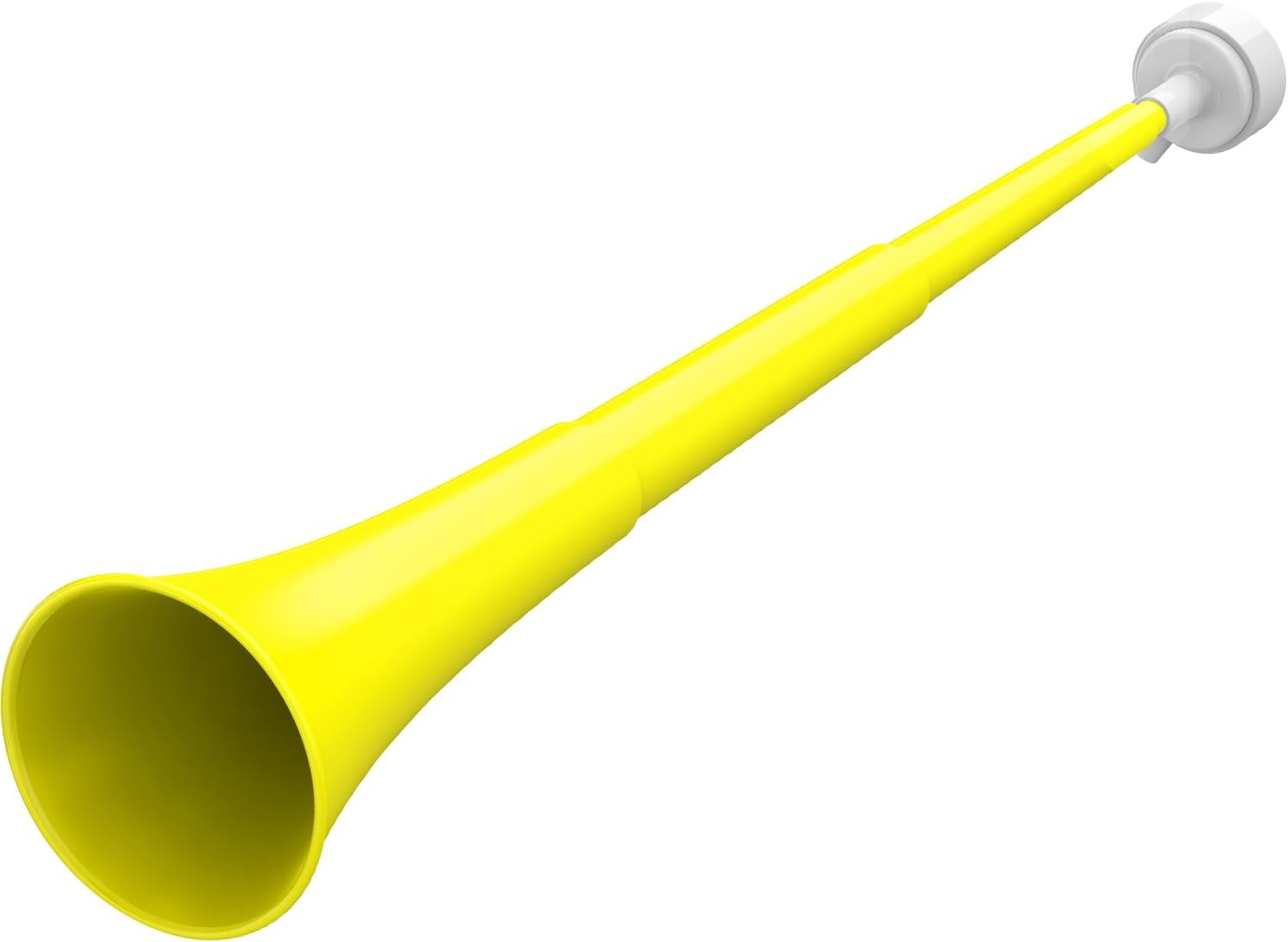Collapsible Stadium Horn 24 Inch Vuvuzela Plastic Trumpet Horn Blow Horn Noisemakers Loud Sound Soccer Horn Cheer Horn for Sporting Events Graduation Games School Party Supplies Favors Accessories