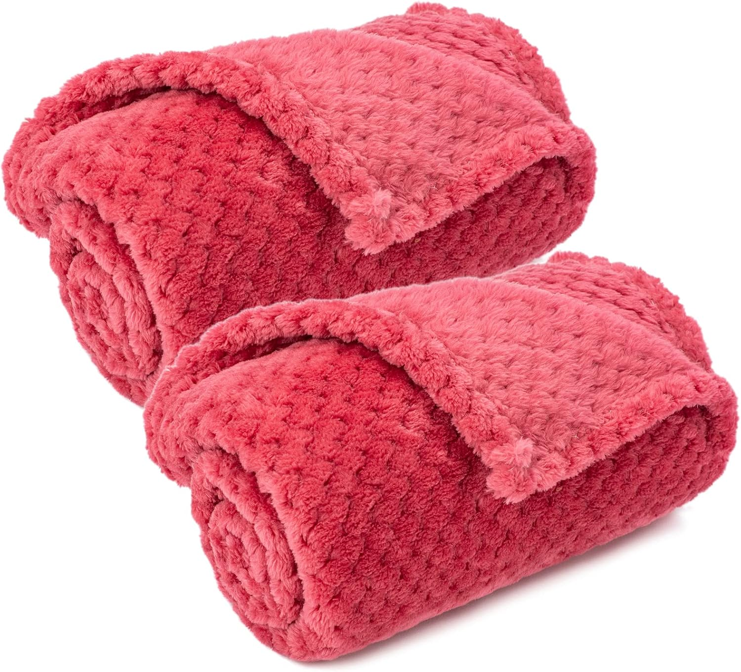 Warm Soft Fuzzy Dog or Cat Blanket, Plush Fleece Throws for Puppy, Kitten, Bed, Couch, Sofa, Travel (L/40" X 48", Grey)