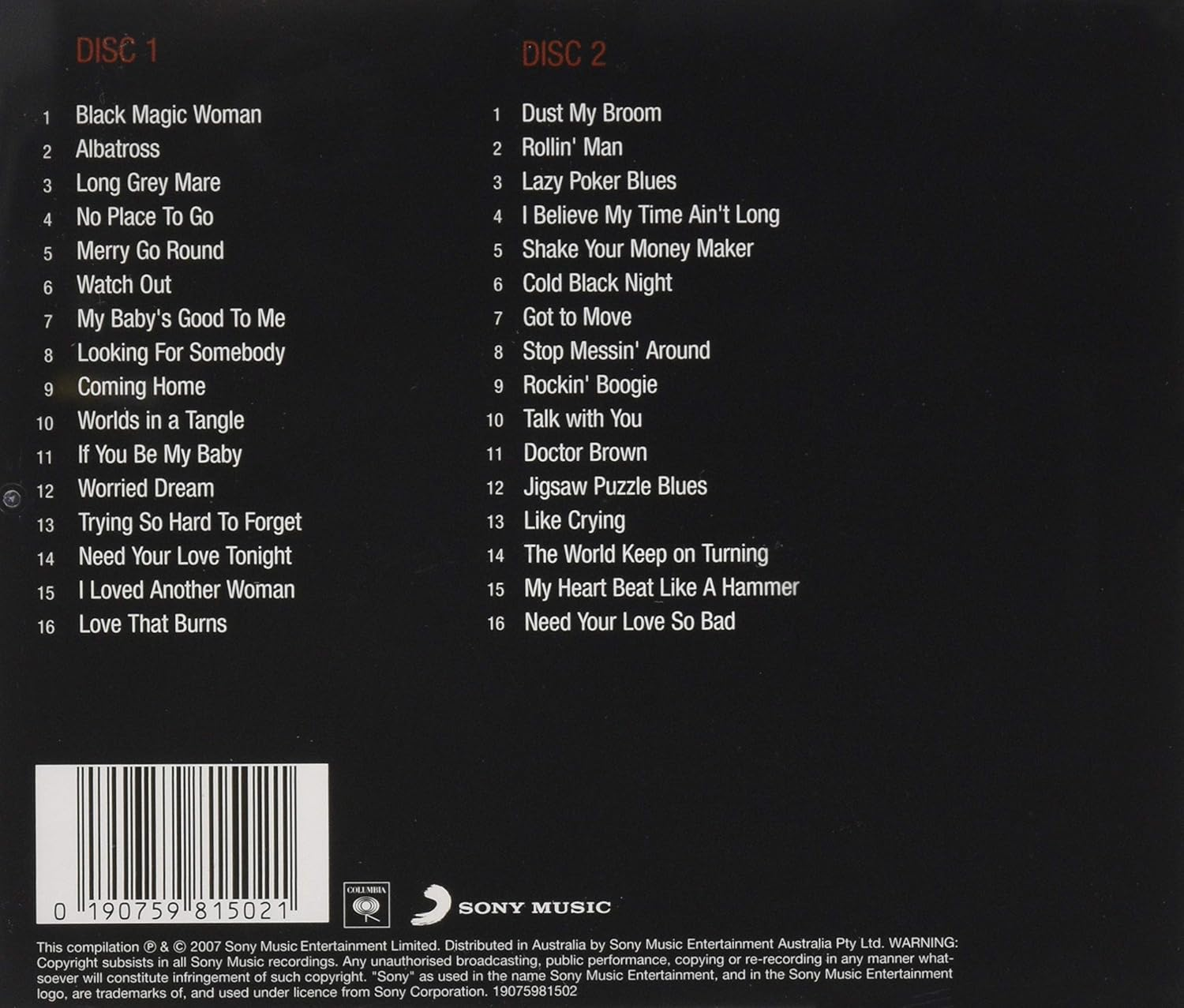 Essential Fleetwood Mac (Sony Gold Series) image number 1