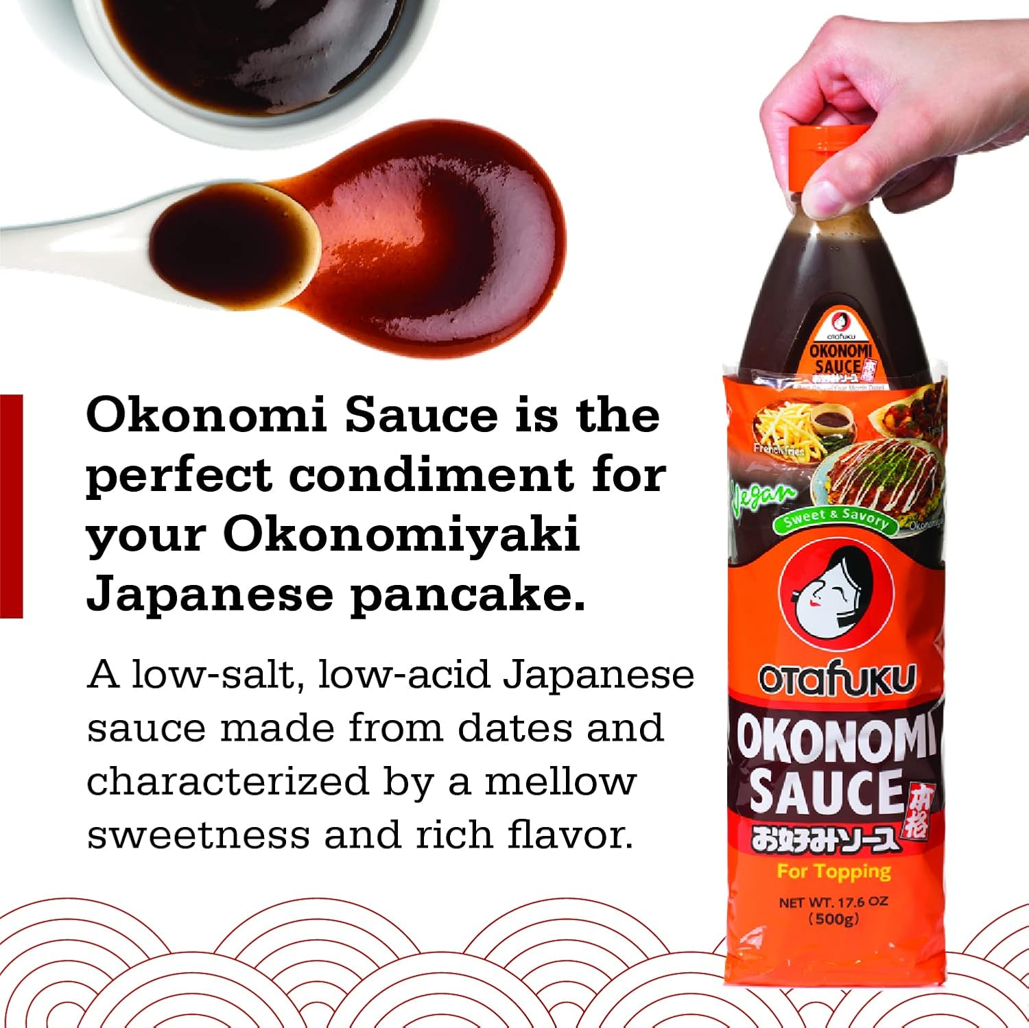 Otafuku Okonomi Sauce, 500 G image number 2