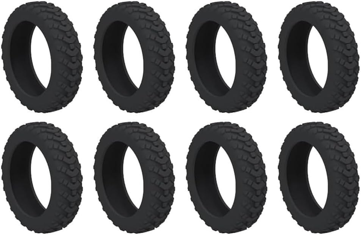 Luggage Wheel Cover Swivel Wheel Silent Noise Reduction Suitcase Caster Protective Cover Silica Gel 1Set image number 1