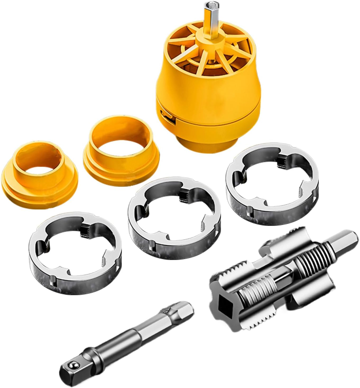 Pipe Threader Kit | Plumbing Maintenance Set | Industrial Automotive Use Pipe Threading Tool Set with Ergonomic Handle for Plumbing Repair