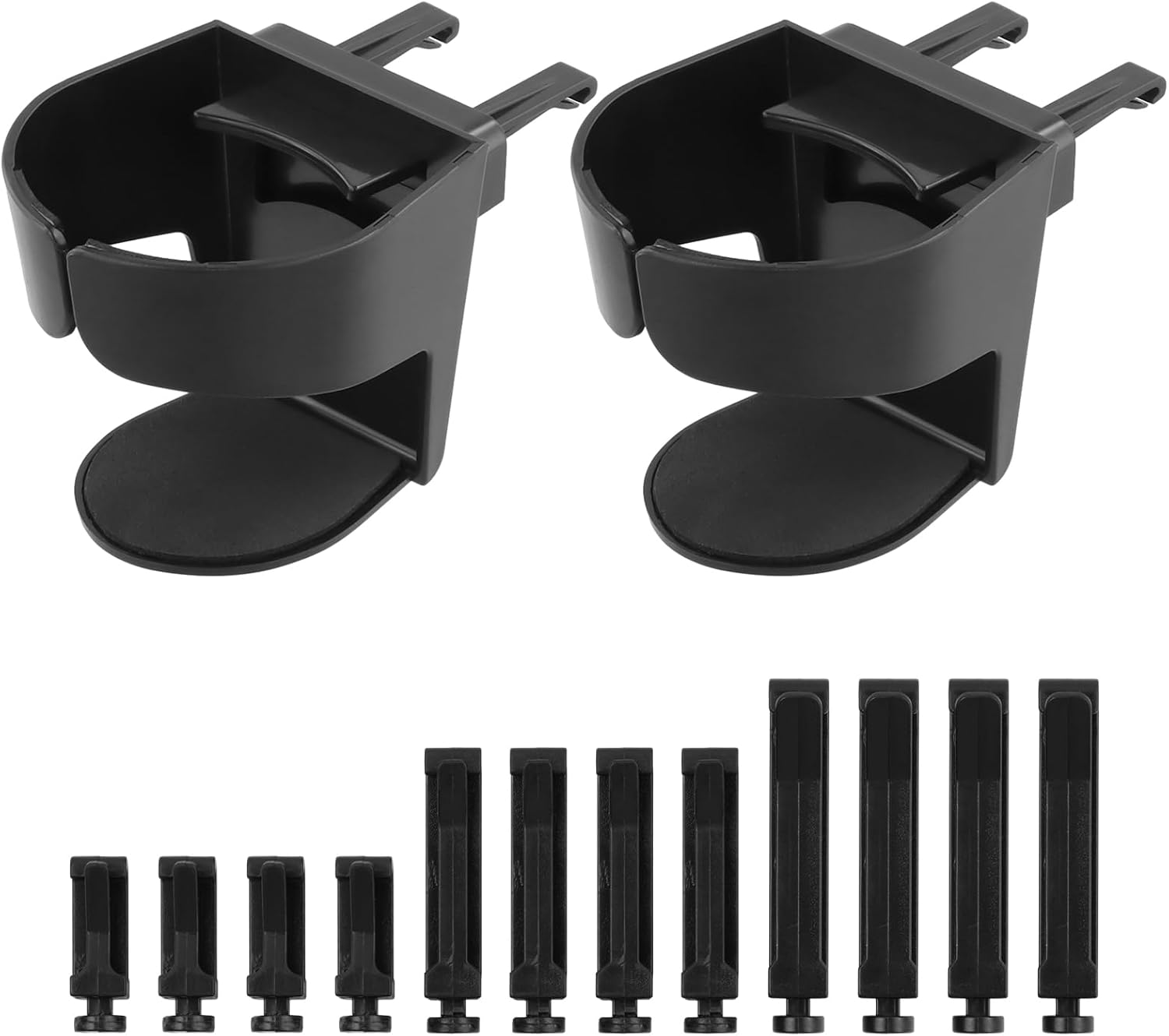 2 Pcs Car Cup Holder, Air Vent Cup Holder for Car, Universal Car Drink Cup Holder, Car Cup Holder with Car Ventile Clips, for Water Coffee Juice Bottle image number 2