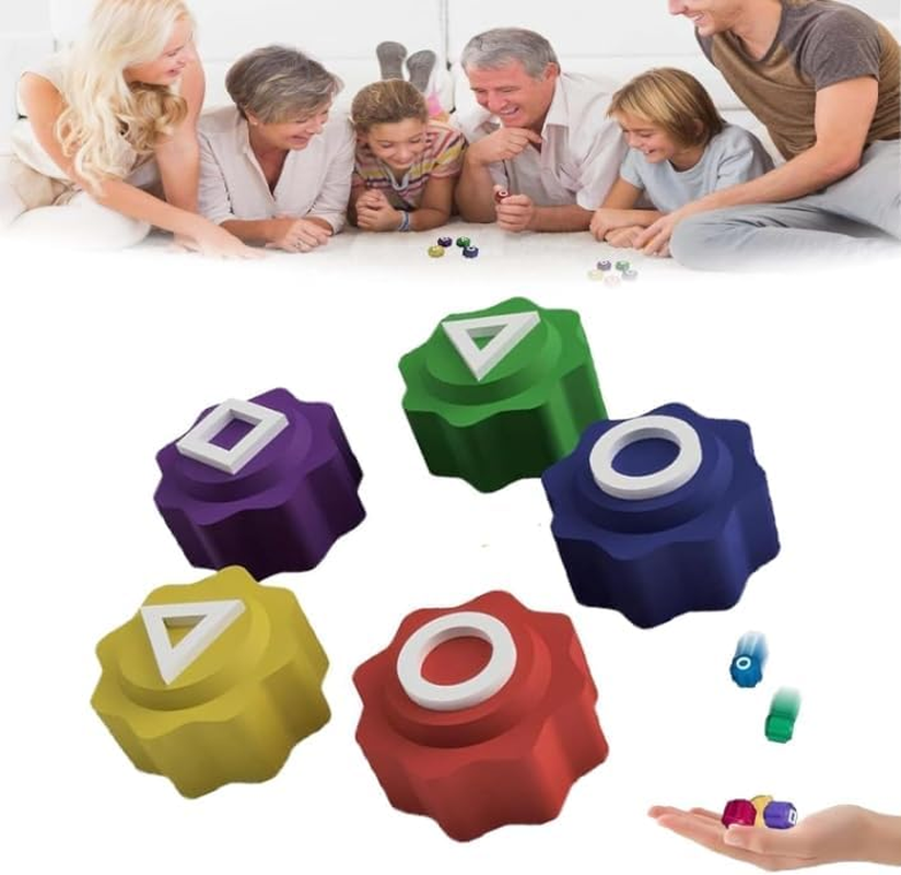 DWYYWSM 5 PCS Gonggi Korean Traditional Game, Gonggi Jack Stone Pebbles Set, Hand Eye Coordination Training Toy image number 6