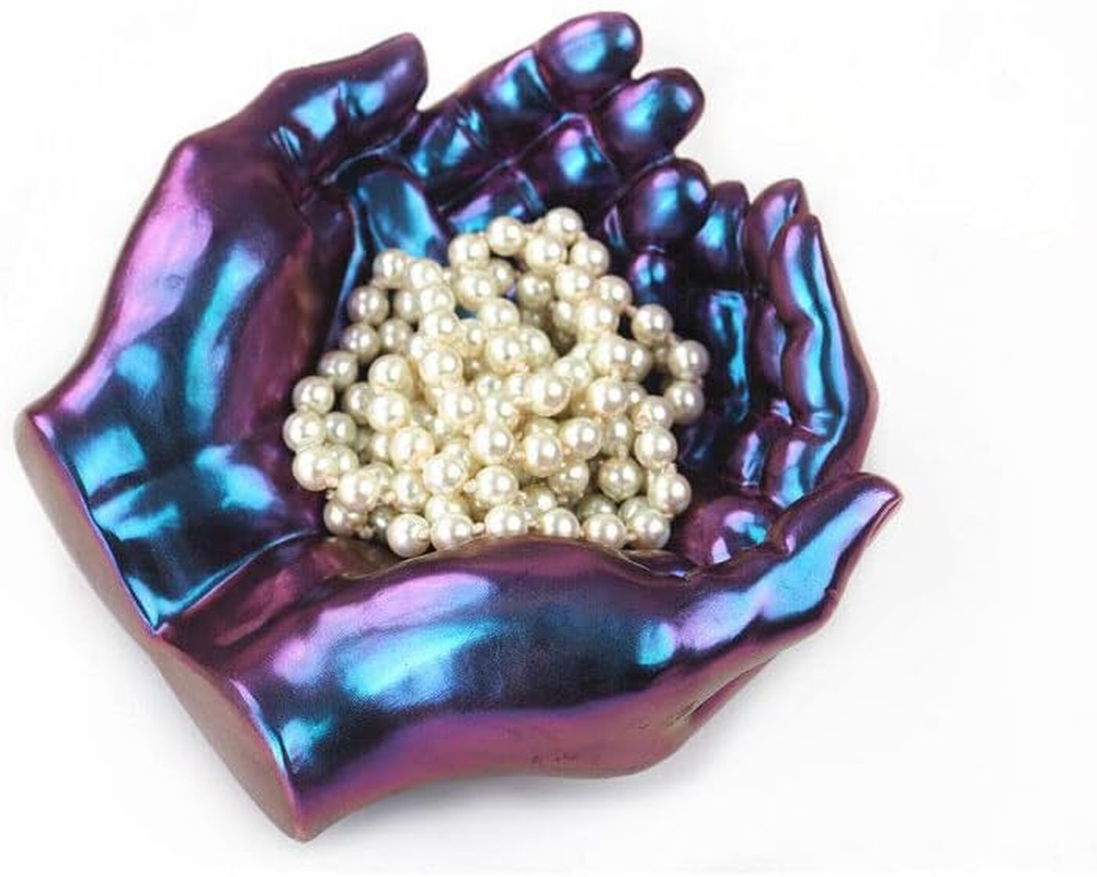 AIMALL Hand Shape Silicone Resin Mold for Ashtray Tray Holder &ndash; Reusable Epoxy Casting Mould for Lunar Lamp Base, Jewelry Dish, Craft Projects image number 4