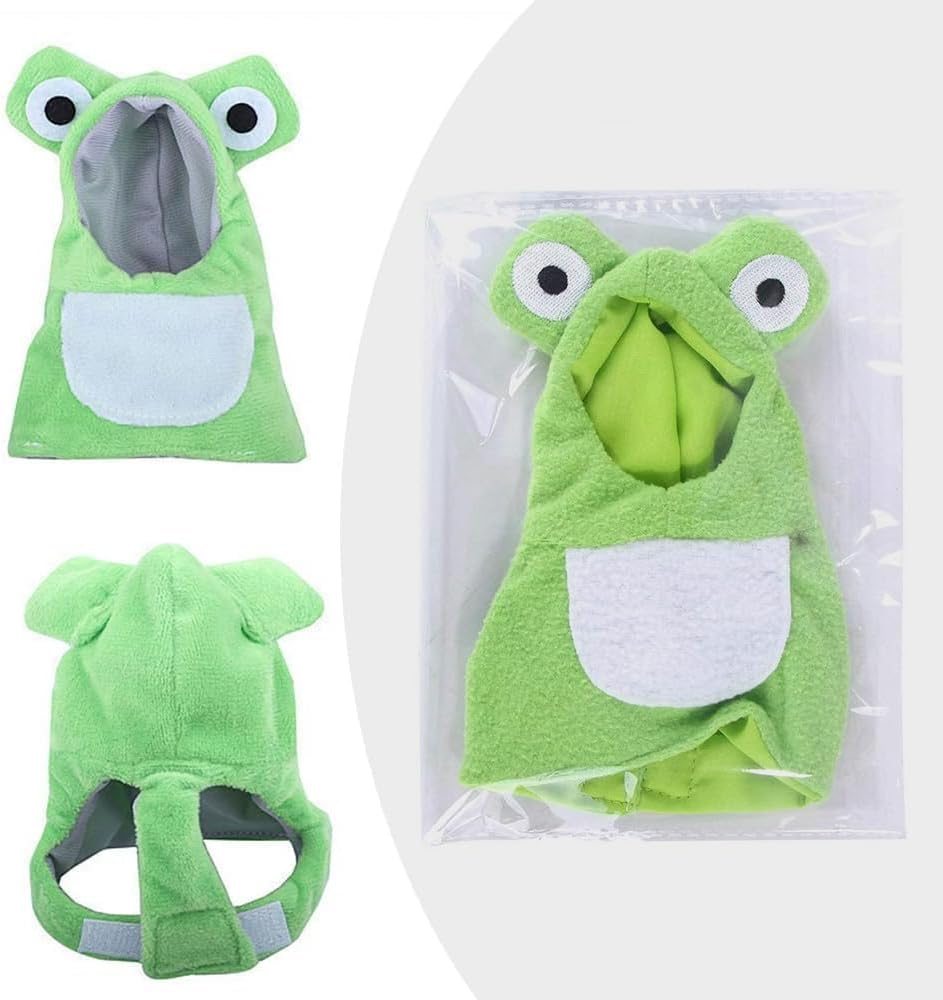 Clothes for Birds,Cute Bear Shape Bird Costume Parrot Cloth - Warm Parrot Cloak, Multi-Purpose Bird Clothes, Parrot Cosplay Prop for Green-Cheeked image number 4