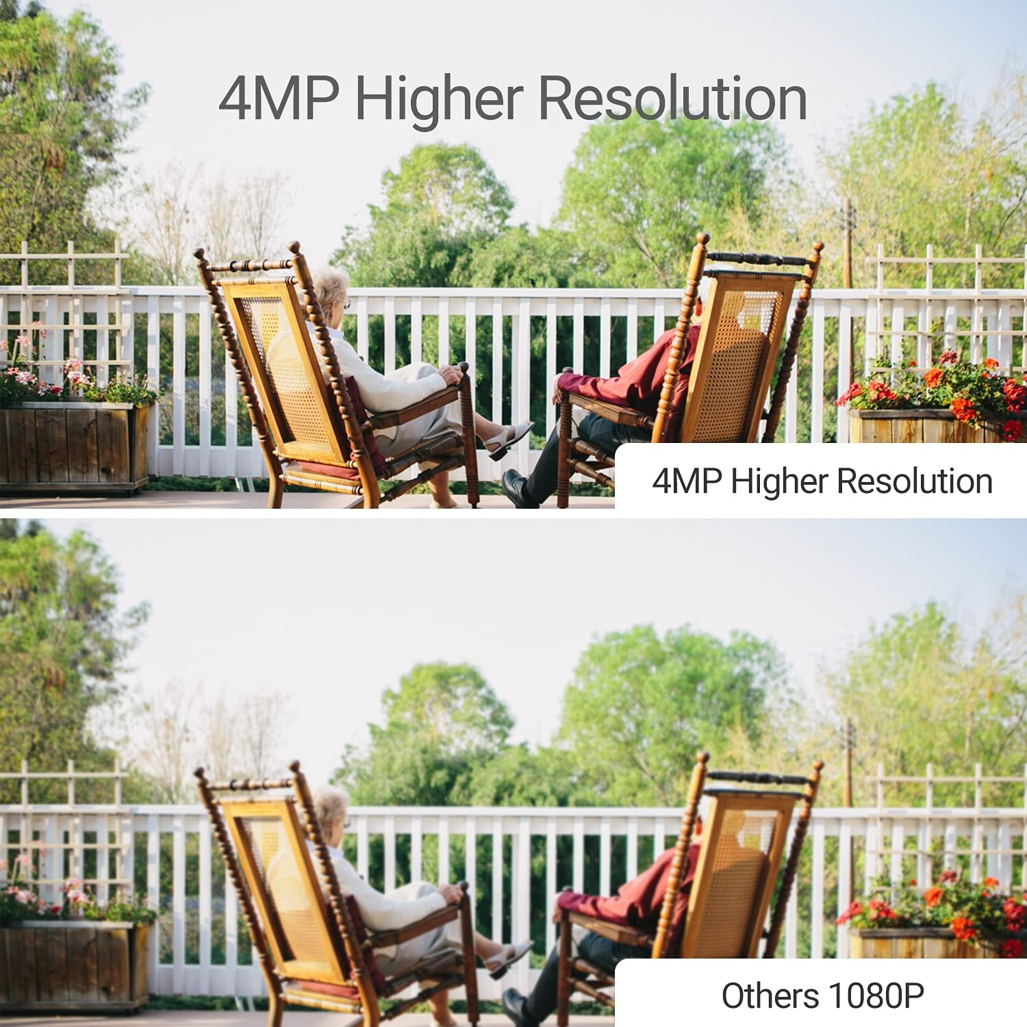 EZVIZ Security Floodlight Camera, 2K+ Outdoor Wifi Security Lights, Color Night Vision, 2-Way Audio, AI Human Detection, APP Control, Built-In 32Gb/Cloud Storage, Waterproof, Works with Alexa LC3 4MP image number 2