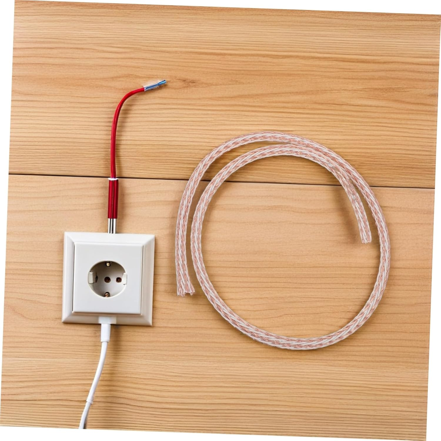 OSALADI 1M Single Crystal Copper Speaker Cable Wire for High End Audio System Amplifier Connection Home Theater Setup image number 5