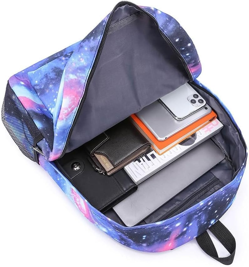 Unspeakable Backpack School Bag Glow in Dark, Thunder image number 5