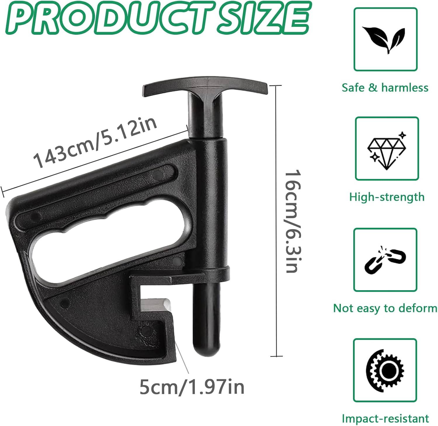 VBGURR Pack of 2 Tyre Bead Holders, Tyre Fitting Aid Tool, Tyre Bead Clamp & Bead Press for Tyre Changer, Tyre Mounting Aid Tyre Assembly Device for Most Rims image number 4