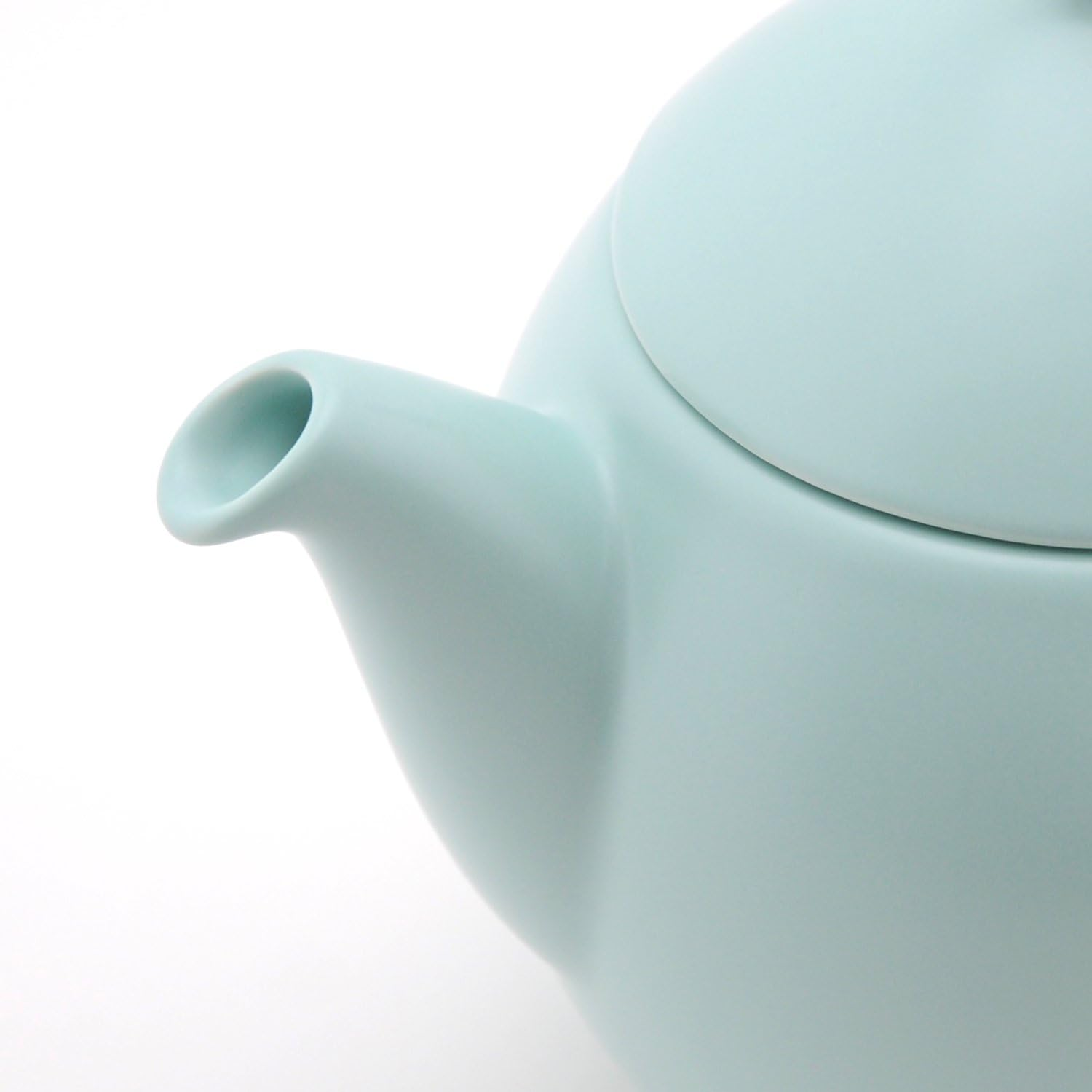 FORLIFE Dew Teapot with Basket Infuser, Minty Aqua, 32 Oz/946Ml image number 1