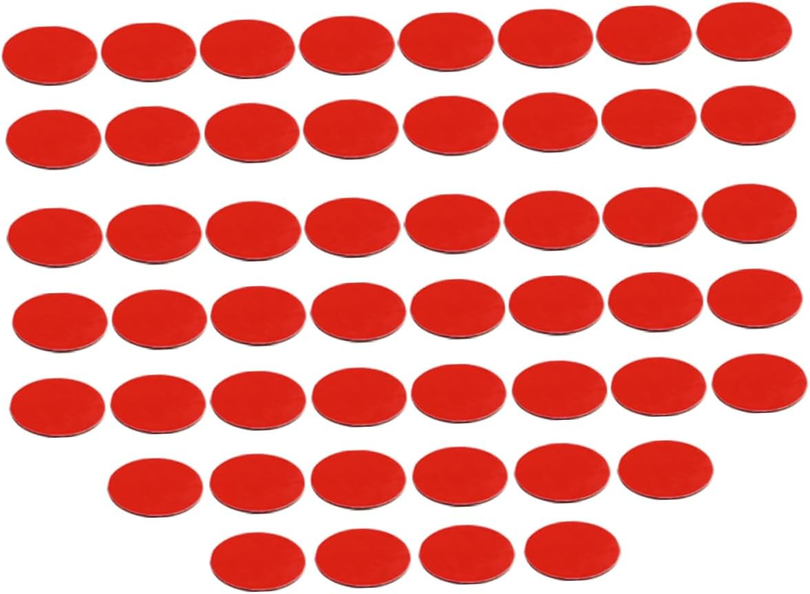 ULTECHNOVO 50Pcs round Double Sided Stickers for Car Perfume Seat Fixing Car Ornament Accessories Strong Mounting Tapes for Easy Application image number 5