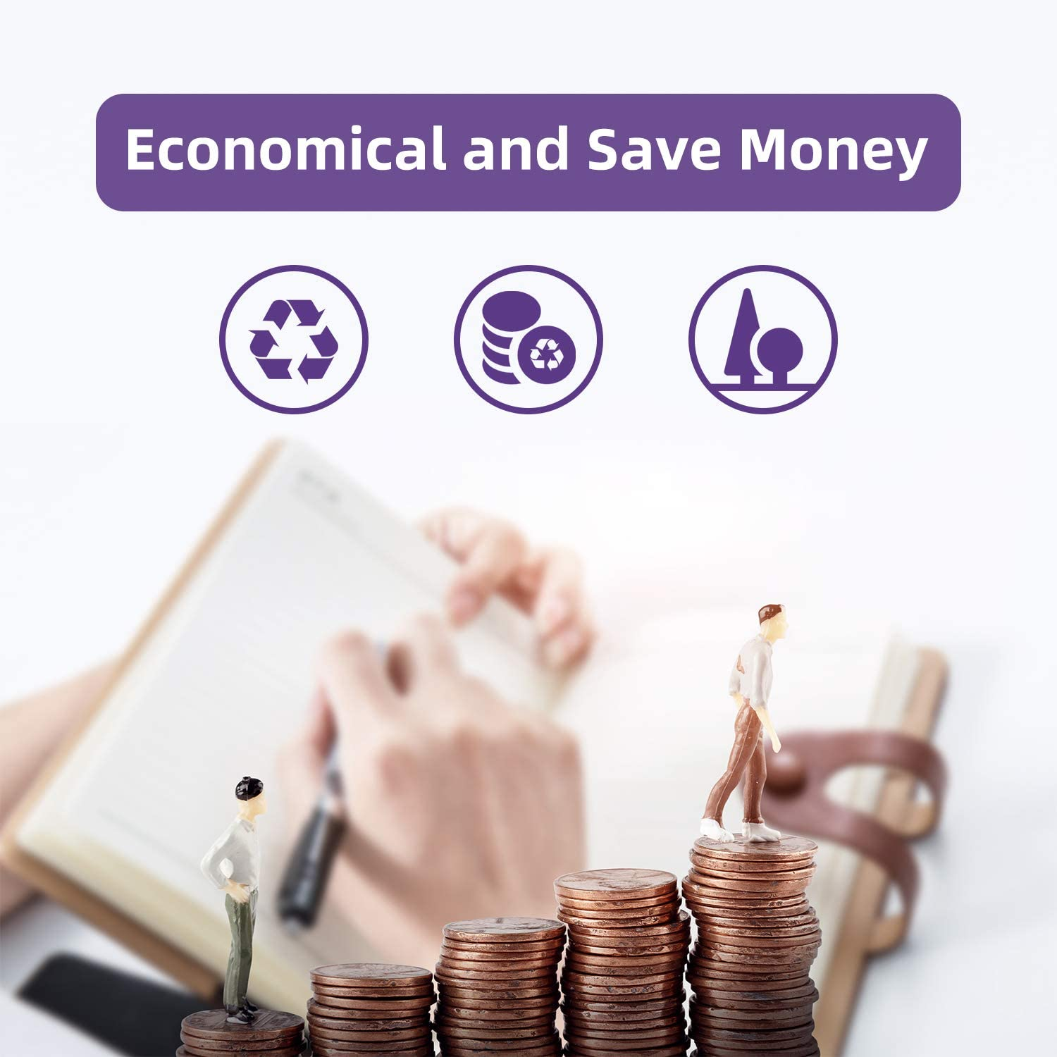 Greenark 5Pack PGI1600XL Ink Cartridges Replacement for Canon PGI-1600 XL with High Yield Pigment Ink Work for Canon Maxify MB2060 MB2160 MB2360 MB2760 Printer (2Black, 1Cyan, 1Yellow, 1Magenta) image number 2