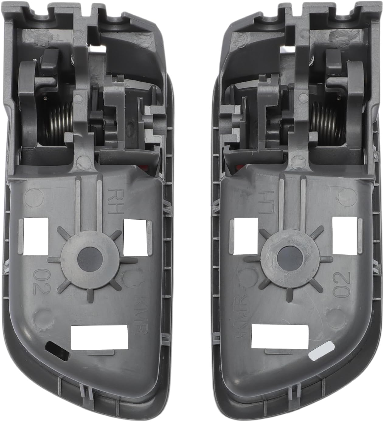 Kasturrboo 2Pcs inside Interior Door Handles for 2002-2006 Camry Left & Right, Interior Front Rear Driver Passenger Side Gray Door Handle, Replace# 69206-AA021 69205-AA021 image number 3