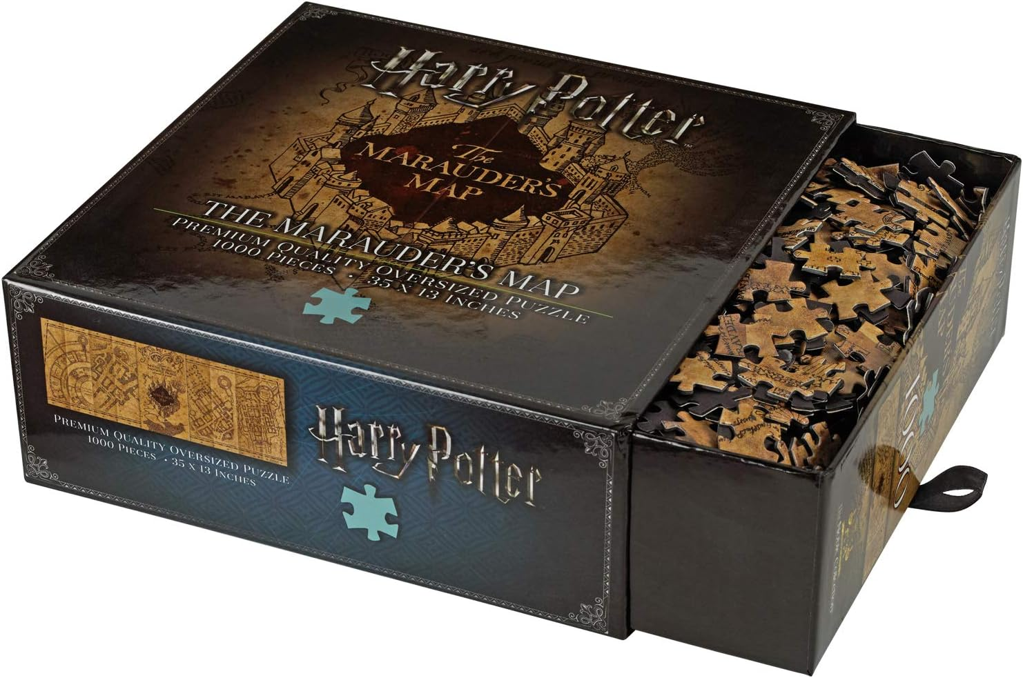The Noble Collection Marauders Map 1,000Pc Jigsaw Puzzle image number 3