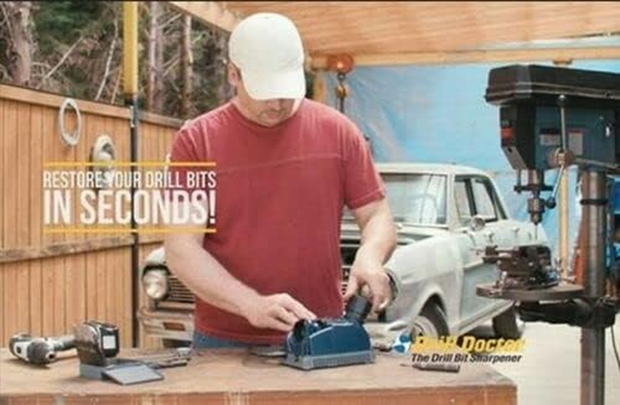 DRILL DOCTOR XP Drill Bit Sharpener,Sharpening Machine 2.5 13Mm, 3/32 1/2 DDXP | Powerful Motor for Smooth Operation with Diamond Grinding Wheel