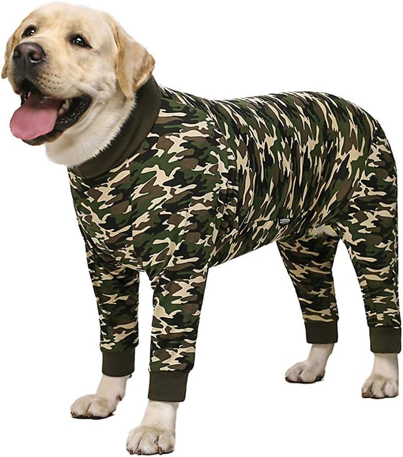 Christmas Surgery Recovery Suit Female Male for Dogs after Surgery Medium Large Dogs Onesie,Lightweight Dog Recovery Suit for Shedding Prevent Licking Surgical Wound,Dog Pajamas Pjs ,Full Belly