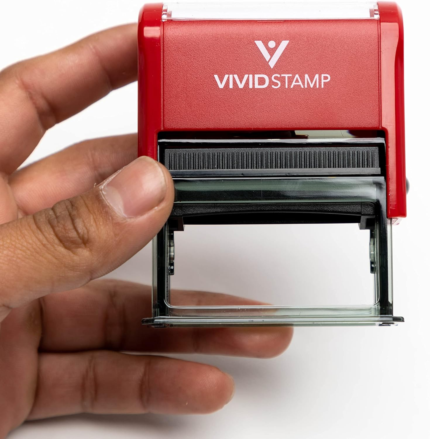 Return to Sender Not at This Address Self Inking Rubber Stamp (Red Ink) - Medium image number 2