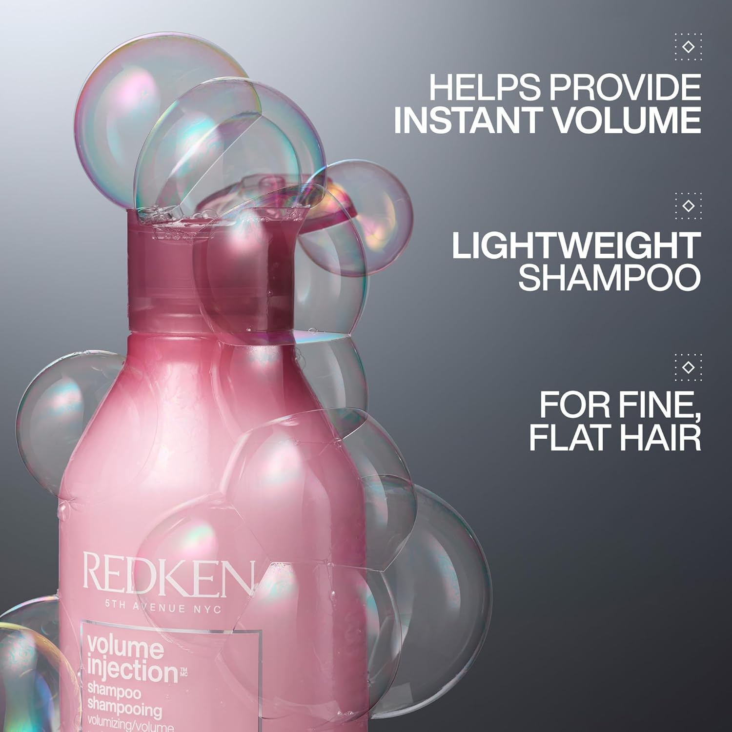 Redken Volume Injection Shampoo, 999.58 Ml