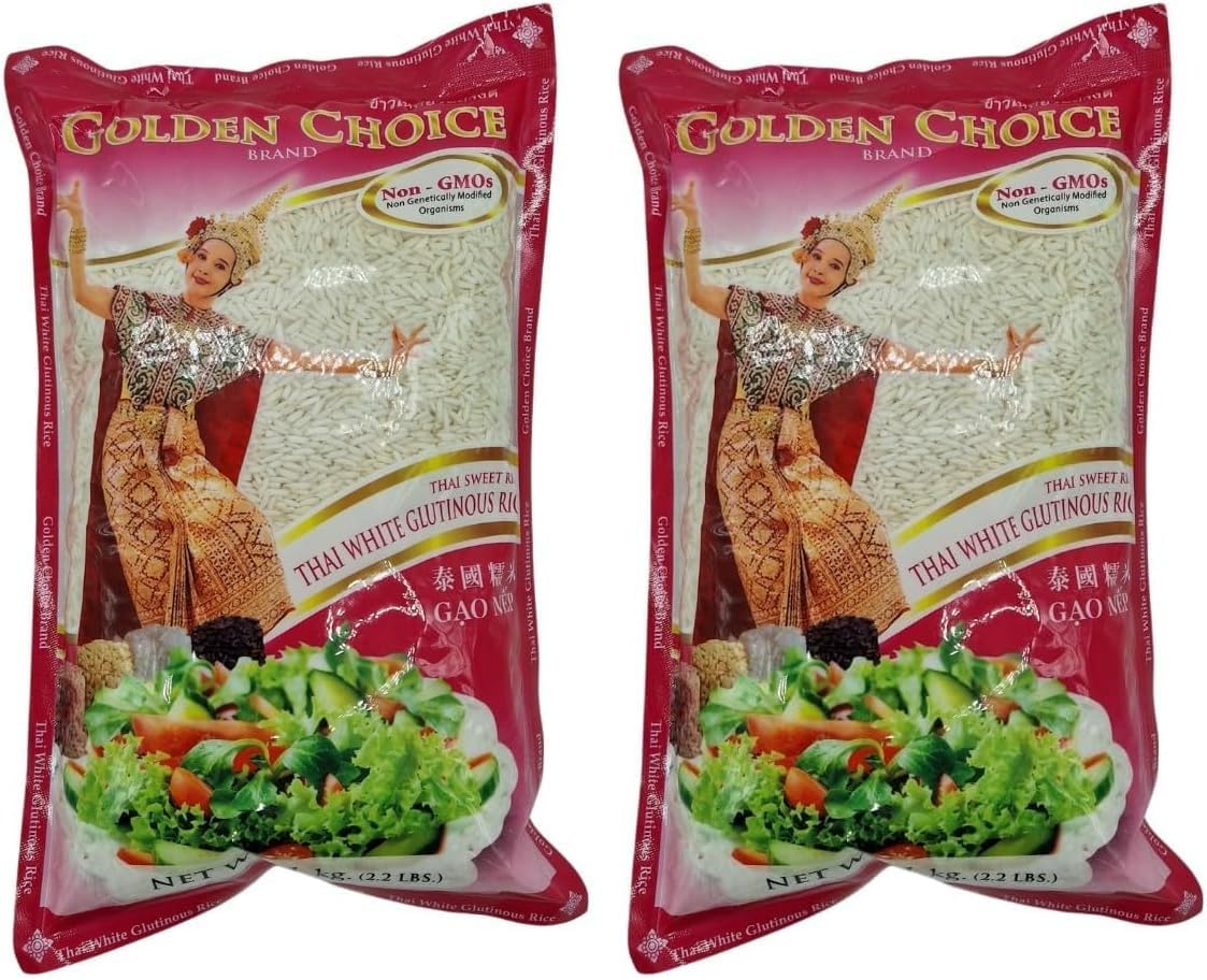 Golden Choice Thai White Glutinous Rice 1Kg