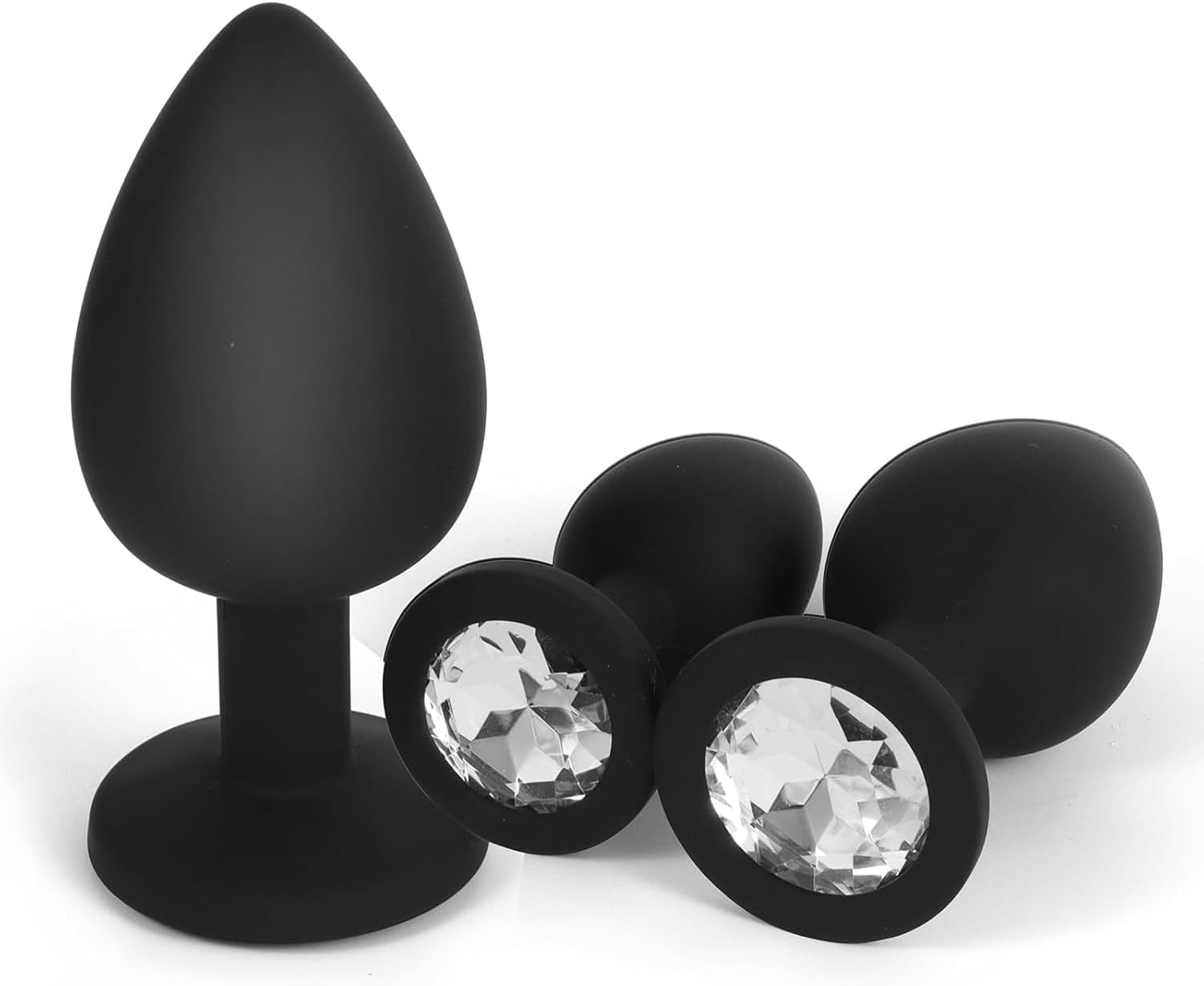 Anal Plug Vibrator with 3Pcs Butt Plug,Prostate Massager Anal Plug Vibrator,Wireless Remote Control 10 Frequency Vibration Mode, Adult Sex Toys & Games, Suitable for Men and Women and Couples Fun (Black Rotation APP)