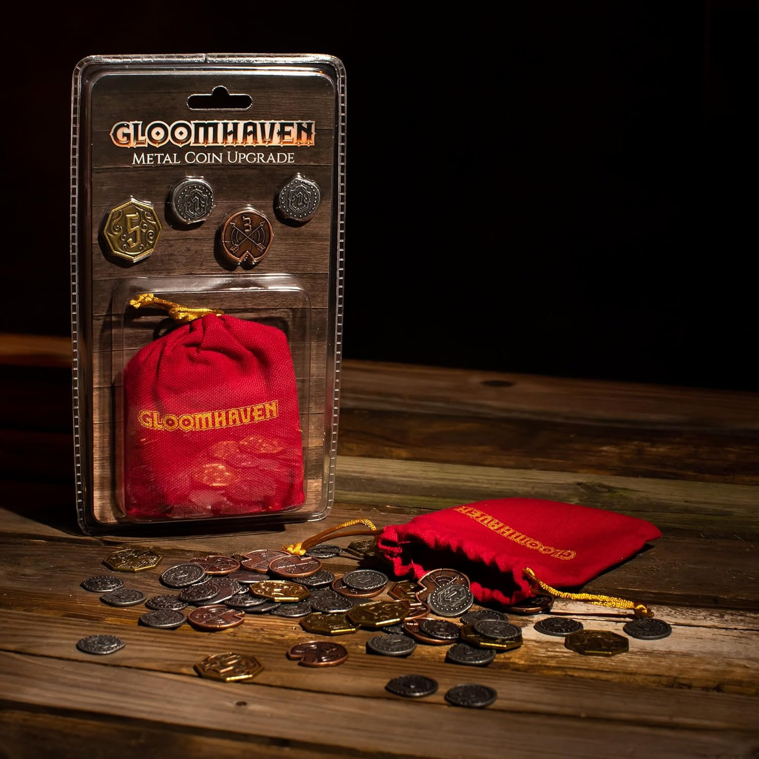 Cephalofair Gloomhaven Upgrade Metal Coins Set