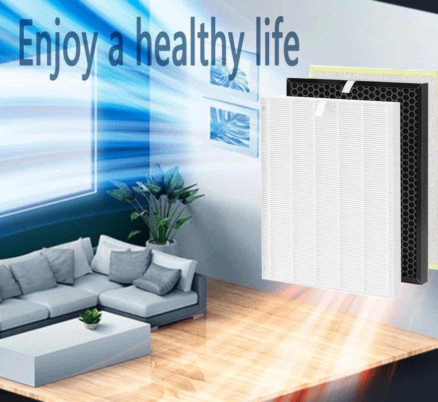 VAIJSAJM Zero Pro 5-Stage Replacement Filter Set for Winix Australia Zero+ PRO 5-Stage Air Purifier (AUS-1250AZPU), Including True HEPA, Carbon Filter and 6 Pet Filters, Super Purification