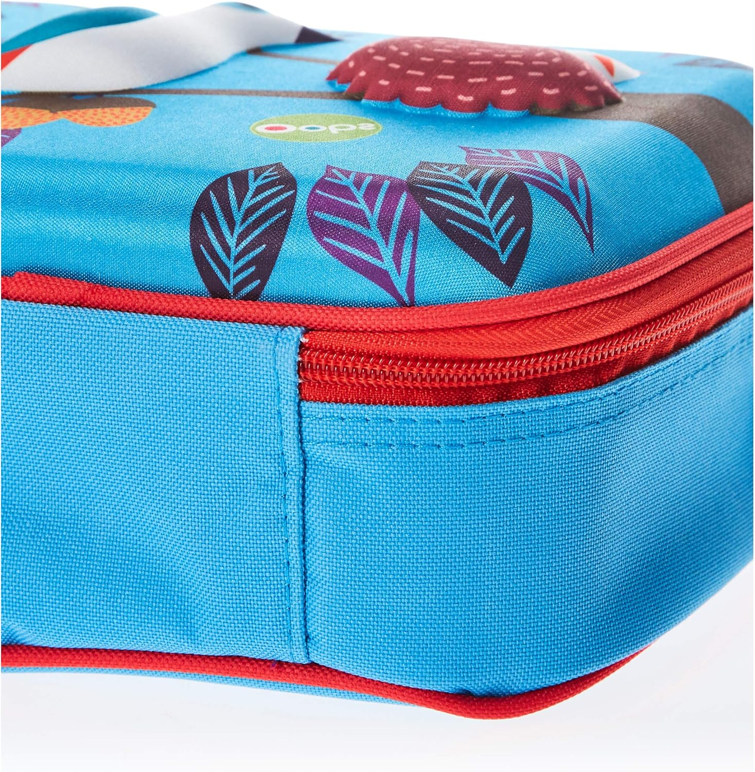 Oops 31006.32 Go Collection Bird Happy Snack Lunchbox, Multi-Color image number 1