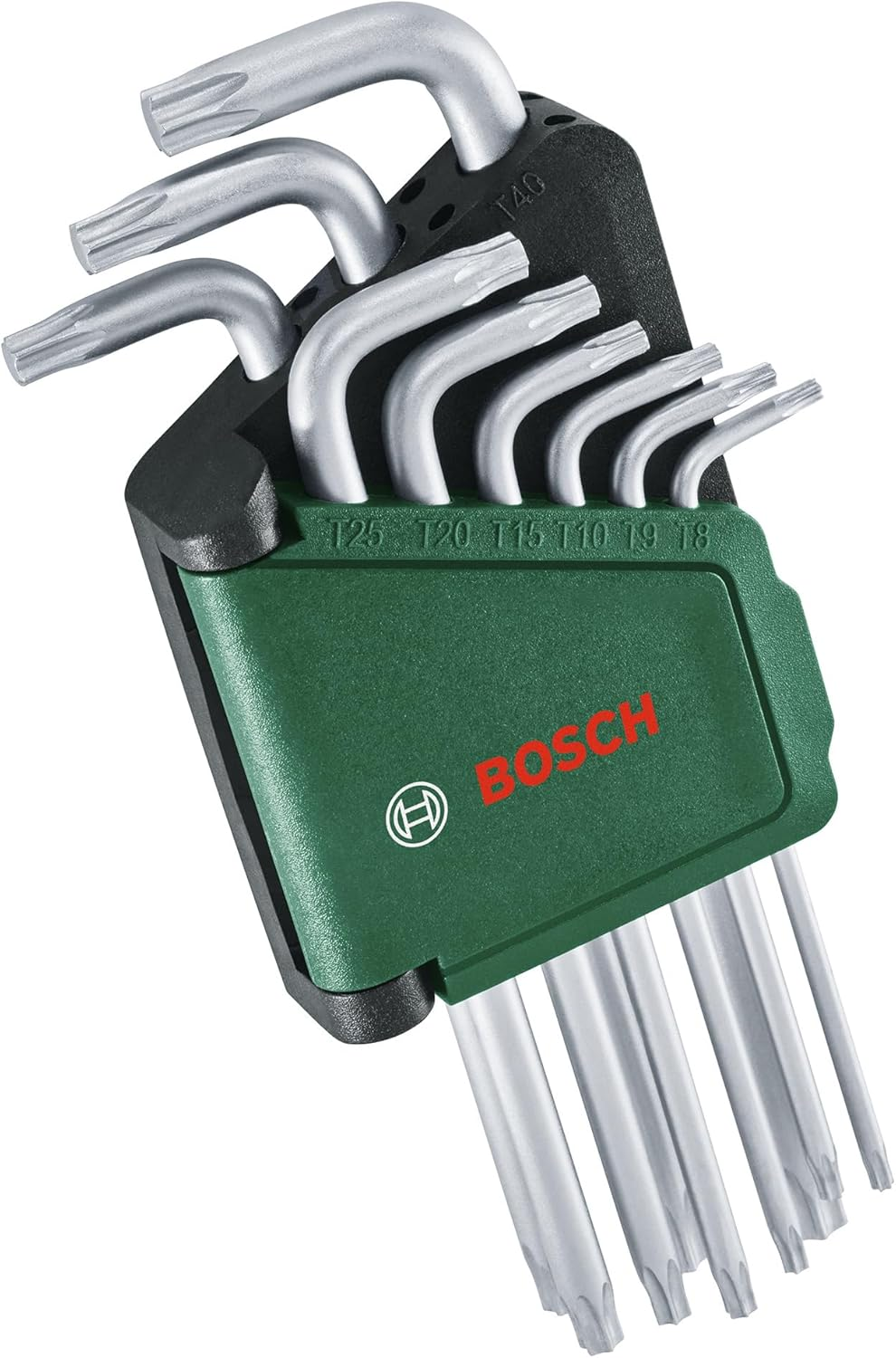 Bosch 9-Piece Hex Key Set (Multi-Tasking Hex Keys Made of High-Quality S2 Steel; 1.5-10Mm; Long Arm; Ball-End 30-Degree Offset; Rust-Protected, Storage Clip) image number 6