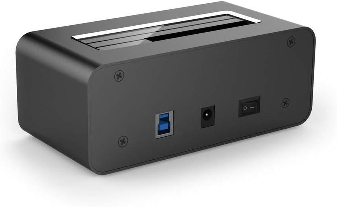 Simplecom SD351 USB 3.0 to SATA Aluminium Docking Station with 3-Port Hub and 1 Port 2.1A USB Charger image number 1