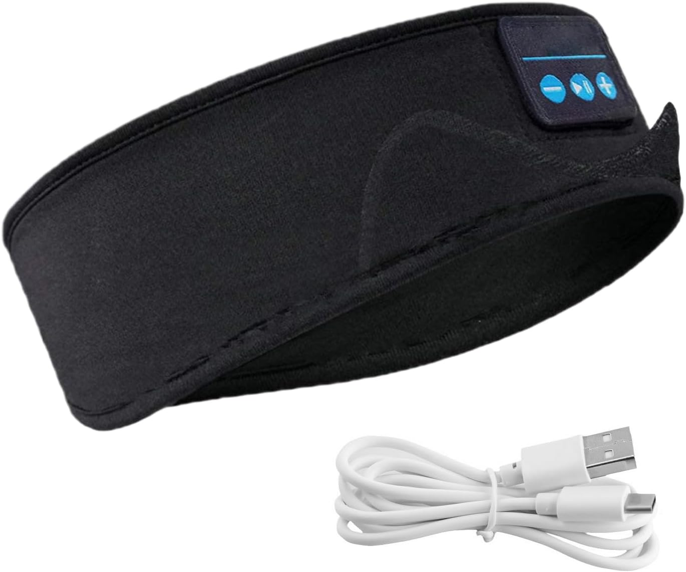 Sleep Headphones,Wireless Ultra-Thin Headset Headband - Sweat Resistant Eye Masque Headphones | for Mom Women Men Workout Running Yoga Meditation Sports Travel Gadgets image number 5