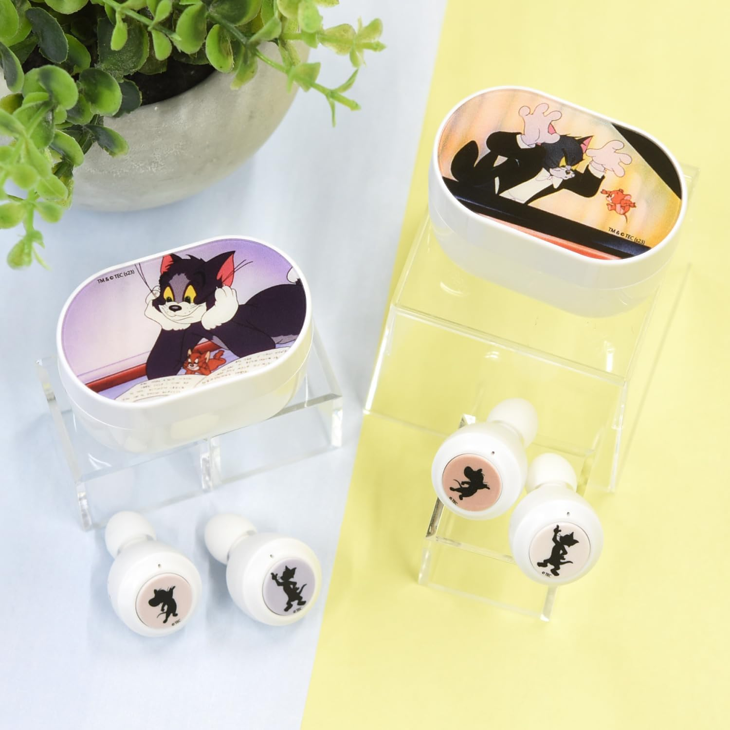 Gourmandise Tom and Jerry TMJ-187A Fully Wireless Stereo Earphones, A-Type - Type A image number 6