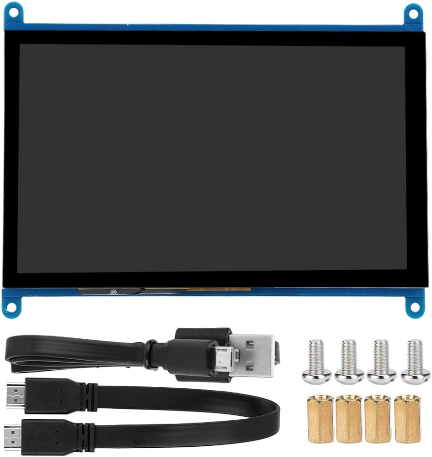 7 Inch Display Screen for Raspberry Pi, 1024&times;600 HD PS178&deg; Full Viewing Angle Display, /USB Interface Backlight Display For/Linx image number 3