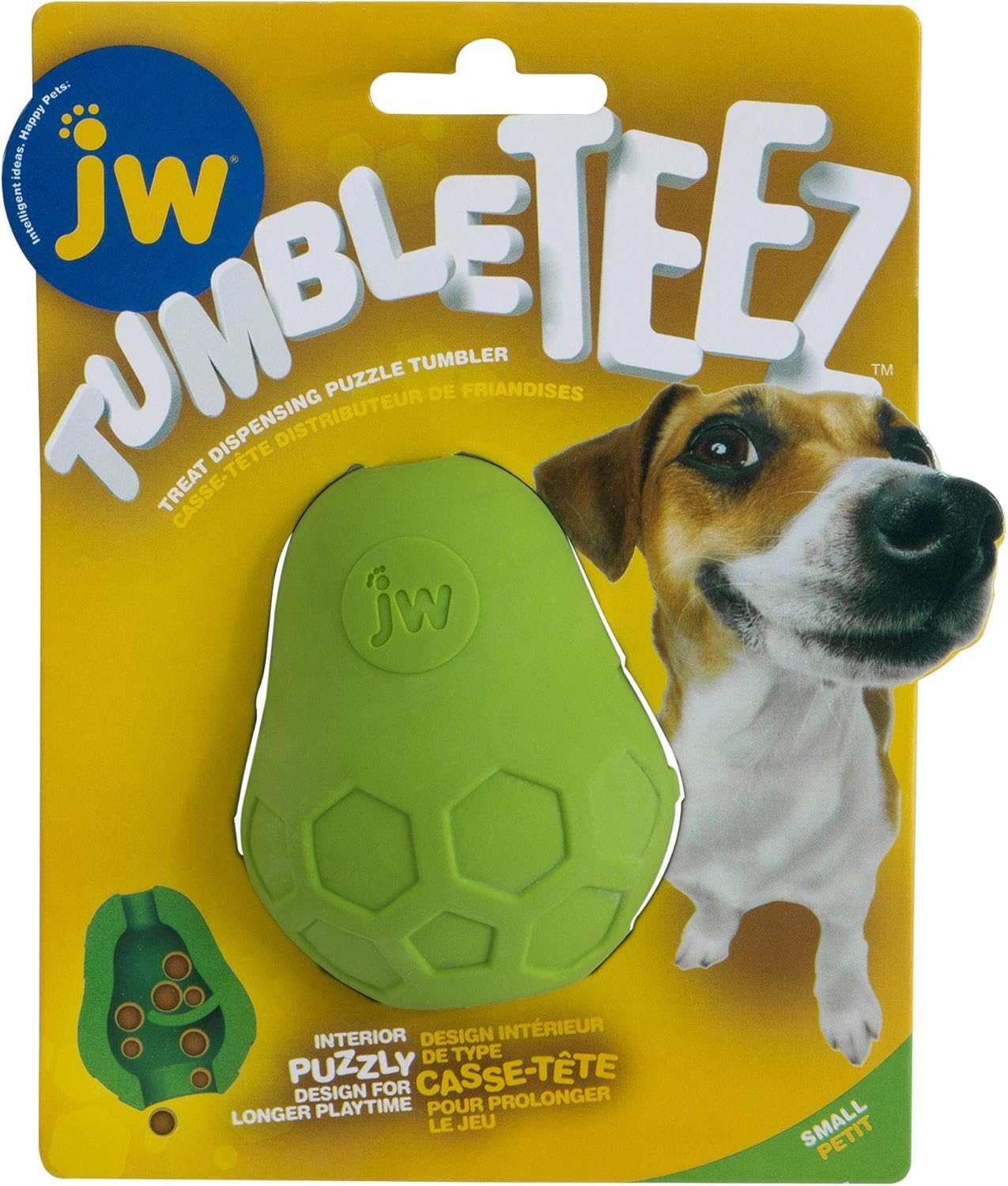 JW Pet Puzzler Dog Toy, Blue, Large image number 4