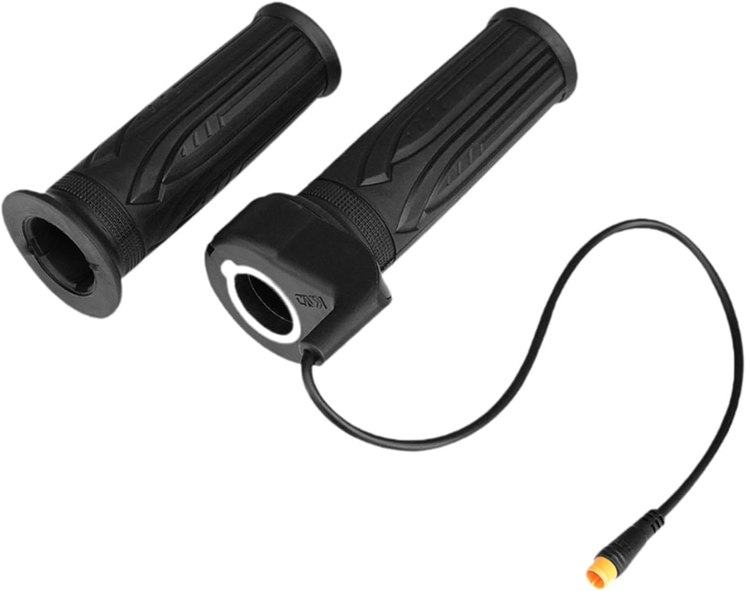 Kowaku Throttle Grip with Cable Ergonomic Black Electronic Throttle Grips Handlebar image number 3