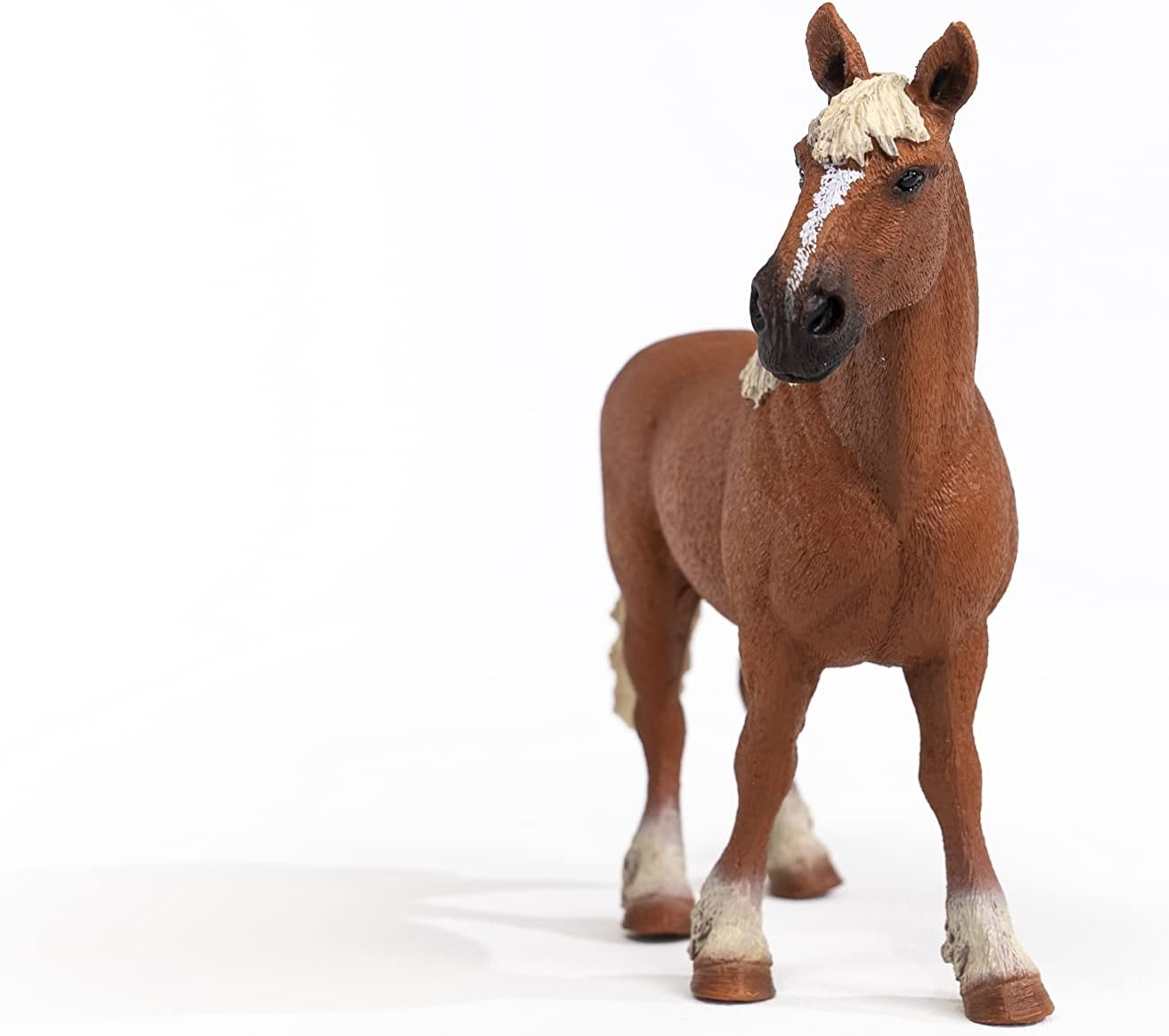 Schleich Farm World - Belgian Draft Horse Toy - Horse Figurine for Girls and Boys - Farm Animal Toys for Kids Ages 3+
