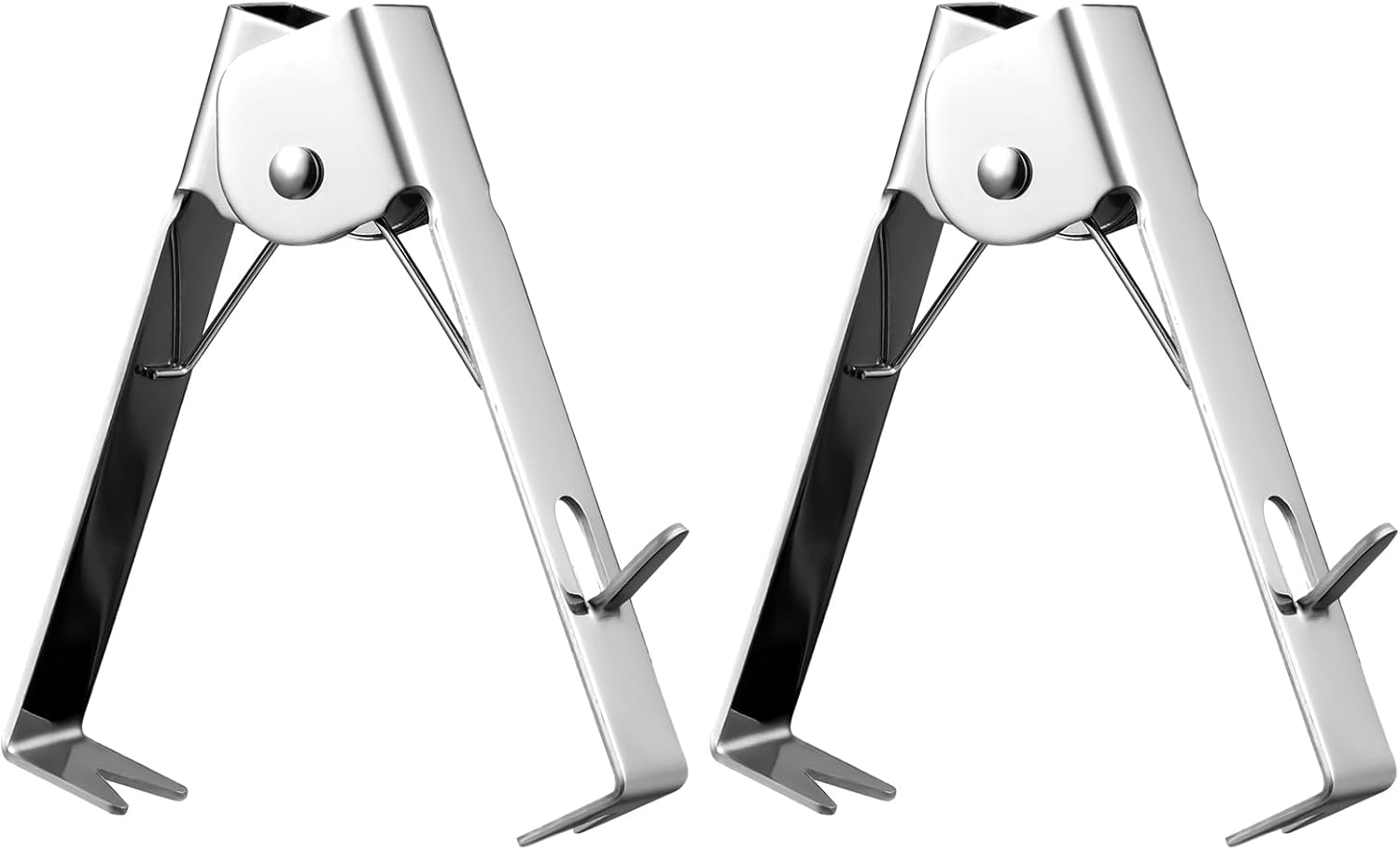 Gisafai 2 Pcs Rose Thorn Stripper Tool Thorn Remover Leaf Stripping Tool Stem and Leaf Remover Tool Metal Flower Stripper for Outdoor Gardening Flower Arrangement Florist Supplies