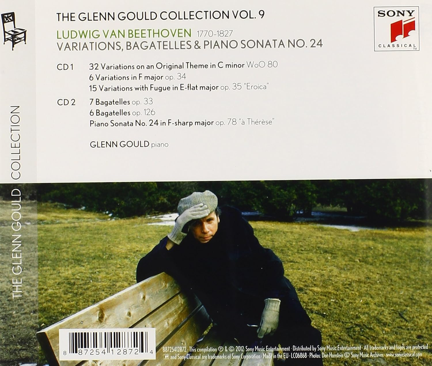 Plays Beethoven: 32 Variations Wo0 80 Eroica