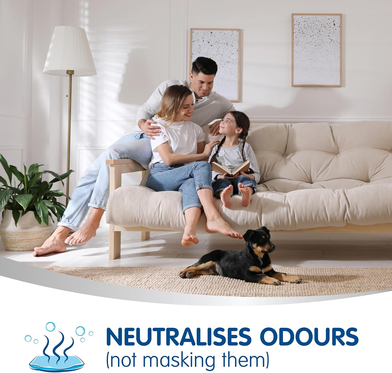 No Vac Garden Breeze Foaming Sanitiser and Deodoriser Spray 418 G image number 4