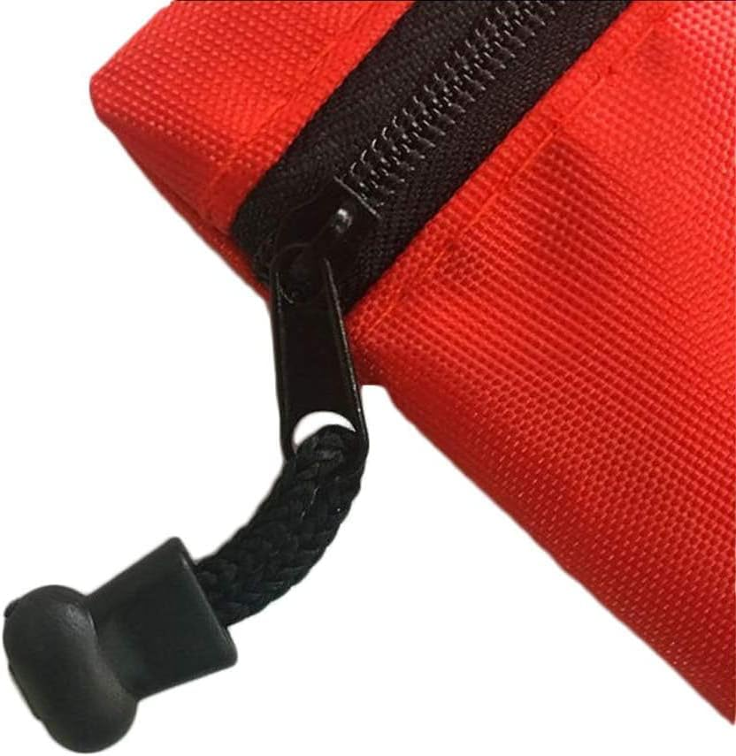 6 Pack Mini First Aid Kit Empty Pouch, Travel Empty First Aid Kit Pouch Bag for Emergency at Home, Office, Car, Outdoors, Boat, Camping, Hiking(Bag Only)