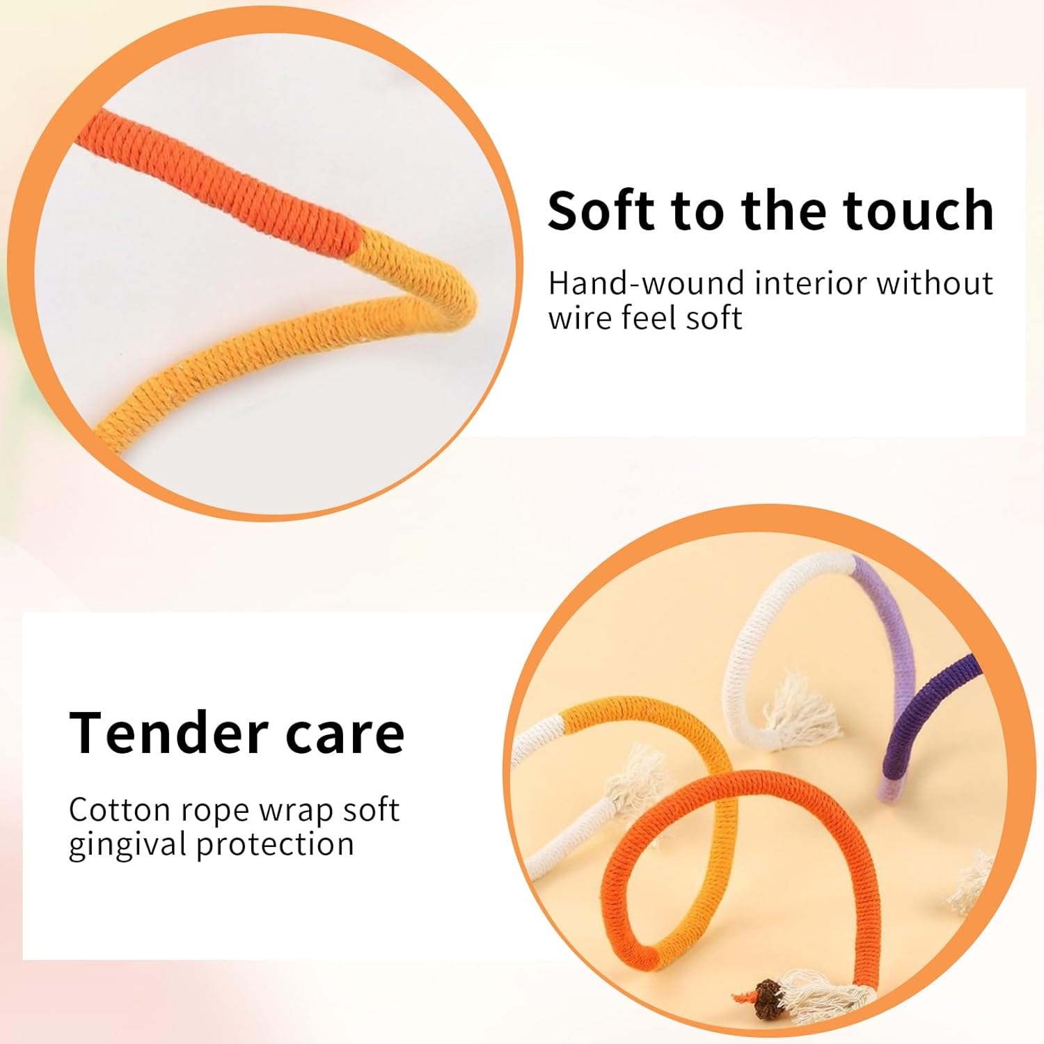 Interactive 70 Cm Catnip Toy, Dental Care and against Bad Breath, Pack of 3 Cat Toys with Katnip for Healthy Teeth, Family-Friendly Paw Hunting Cat Toy with Fur Miracle Mint Bite