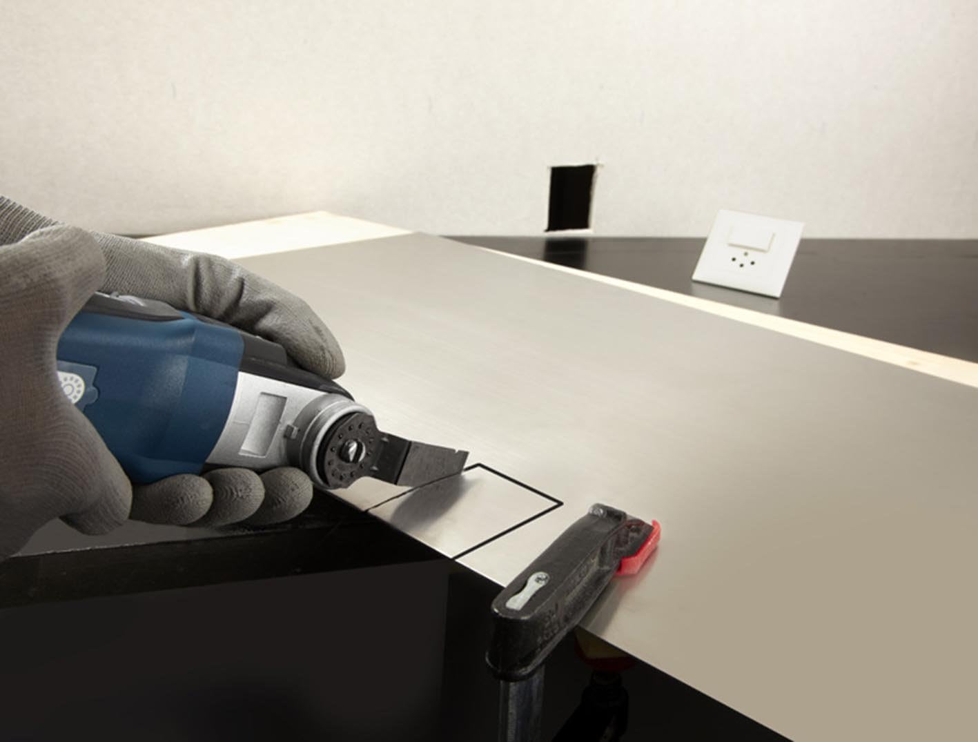 Bosch AIZ20ATN/5 Blade for Cut & Sew, Multi-Tool, 0.8 Inches (20 Mm), Starlock, Set of 5 image number 2