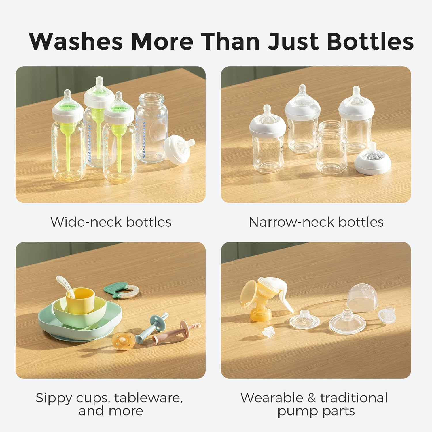 Momcozy Kleanpal Pro Baby Bottle Washer, Sterilizer & Dryer - All-In-One Cleaning Machine for Bottles, Pump Parts & Baby Essentials - Time-Saving & Effortless Care image number 6