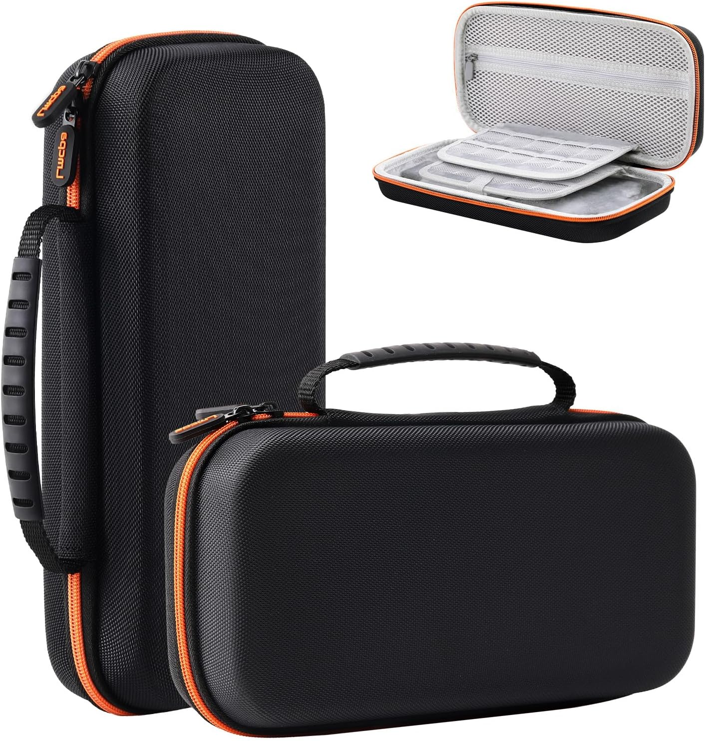 Lmcpa Carrying Case for Nintendo Switch 2 (2025) 7.9 Inch Console, Protective Hard Shell Portable Switch Travel Case, Durable Ballistic Nylon, Large Capacity, Accessories for Switch 2